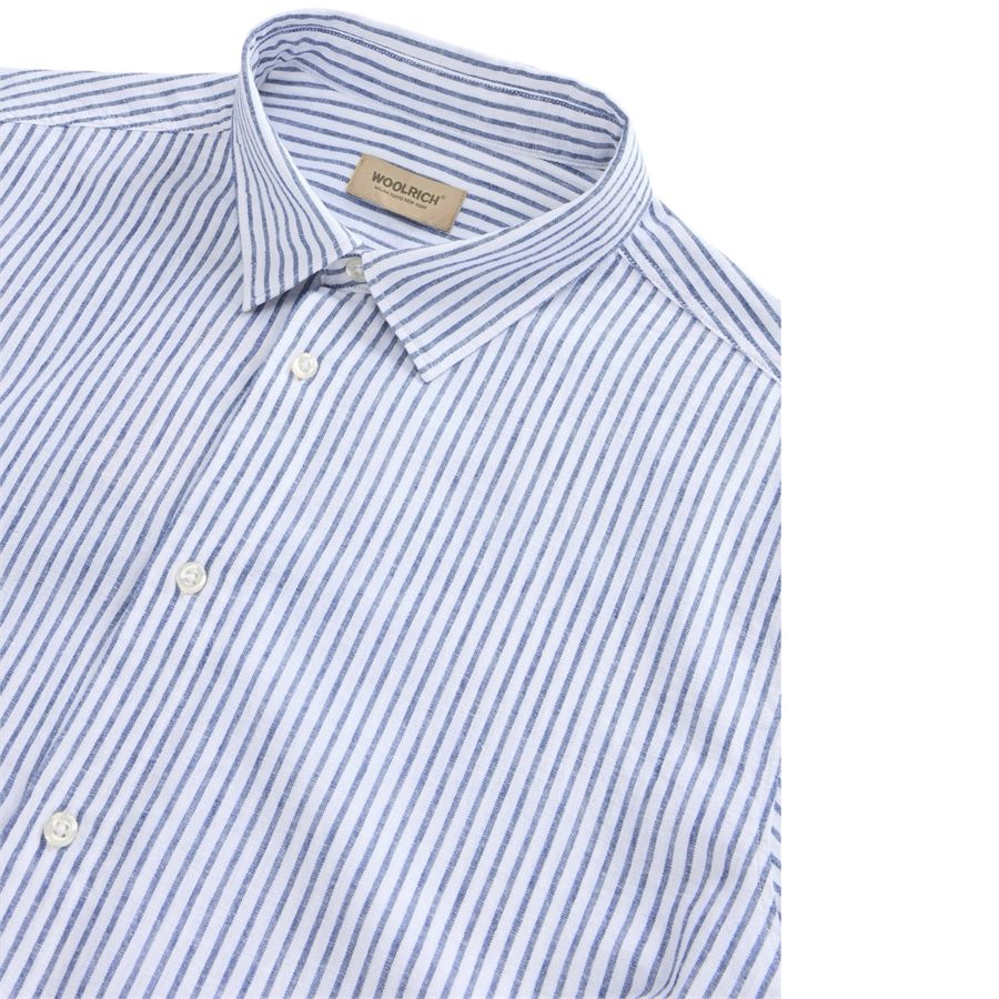 Camicia in misto cotone e lino da uomo Woolrich | CFWOSI201531010